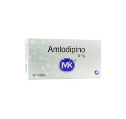 Amlodipino 5 mg * 30 tabletas