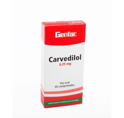 Carvedilol Genfar 6.25 Mg X...