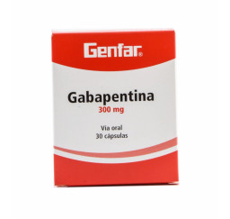 Gabapentina Genfar 300 mg *...