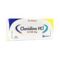 Clonidina 0.150 mg x  10...