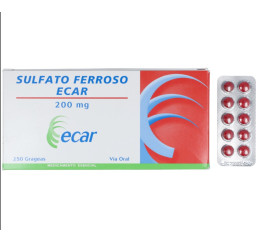Sulfato Ferroso 300 mg x 10...