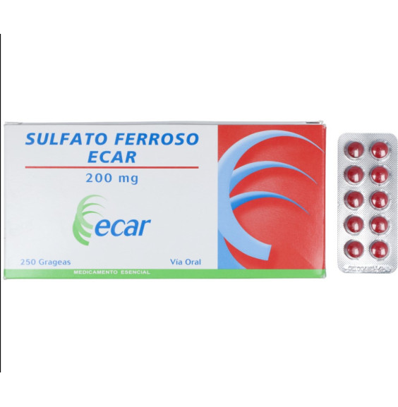 SULFATO FERROSO 300 mg IF – Ibero Fármacos