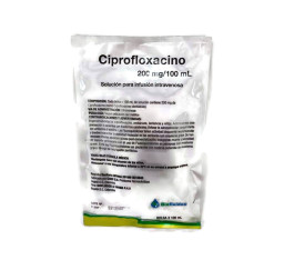 Ciprofloxacino 200 mg/100 mL