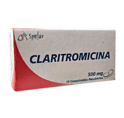 Claritromicina 500 mg x 10...