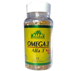 Omega 3 ALfa 3 * 60 Tabletas