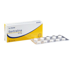 Sertralina 50 mg * 10 tabletas