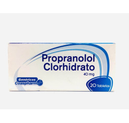 Propanolol Clorhidrato 40...