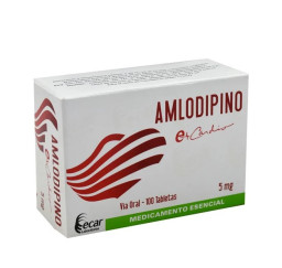 Amlodipino 5 mg * 100...