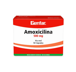 Amoxicilina 500 Mg X 10...