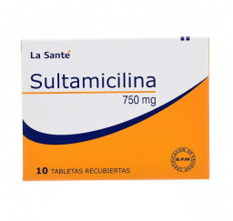 Sultamicilina 750 Mg X 10...