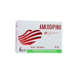 Amlodipino 10 mg * 100...