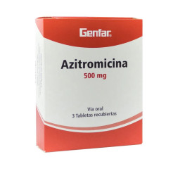 Azitromicina 500 Mg X 3...