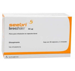 seebri 50 Mcg X30 cápsulas